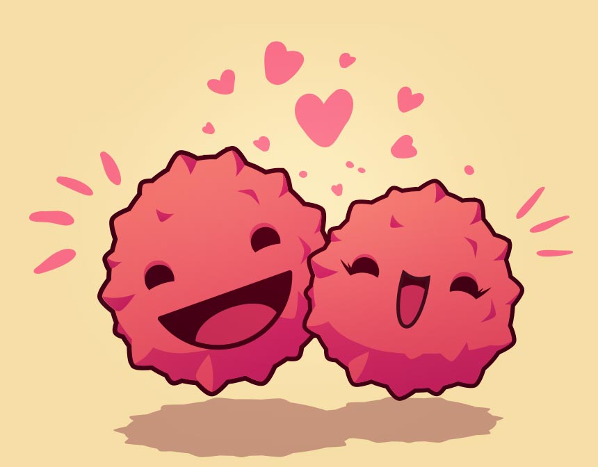Valentine's day with Lychee Slicer