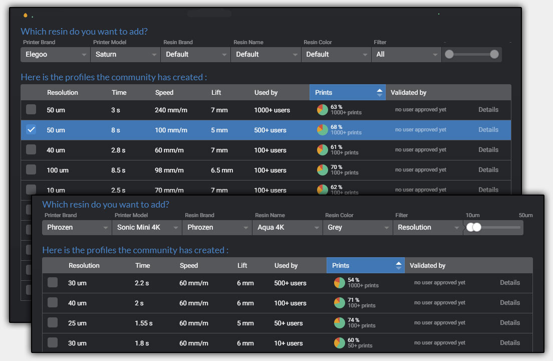 Lychee Slicer 3.5 updated user itnerface