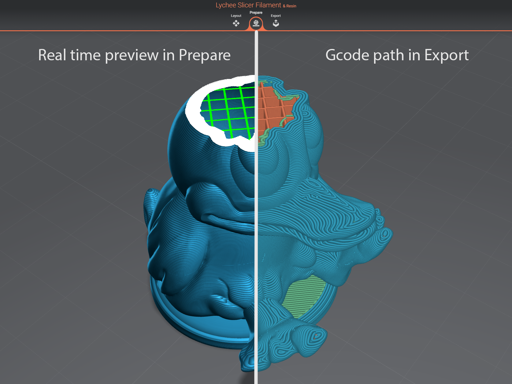 Preview layer gcode